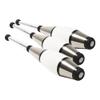 Zeekio Pegasus Juggling Club Set - Premium Quality - Beginner to Pro - Set of 3 (All Silver) view 1