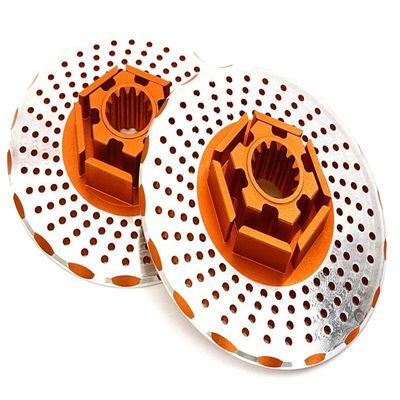 Realistic Alloy Rear Brake Disc (2) for Traxxas X-Maxx 4X4 7756