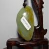 2" China Certified Nature Nephrite Hetian Jade Wealth Toad and Ruyi Pendants view 4