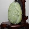 2" China Certified Nature Nephrite Hetian Jade Lucky Butterfly Pendants view 1