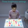 TickiT Ultra Bright LED Light Panel - In Home Learning Supplies for Sensory Play - Adjustable Brightness - Color and Shape Exploration on a Light Box view 3
