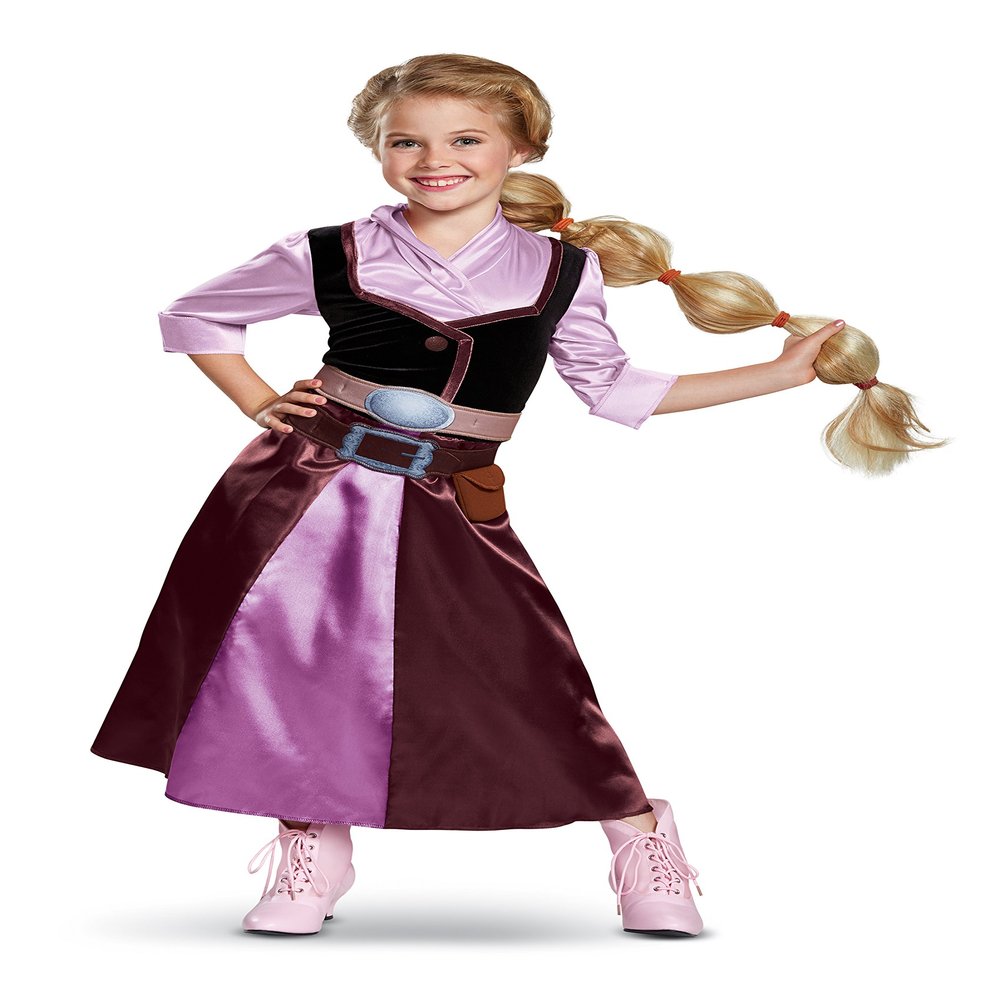 Disney Rapunzel Tangled The Series Girls' Travel Costume, Purple