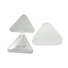 ChiButtons 63x70mm Triangle Metric System Metal Pin Badge Button with Pre-Assembled Pin-Back, Upper Shell & Mylar Film (Official ChiButtons Supplies, 100 Sets) view 3