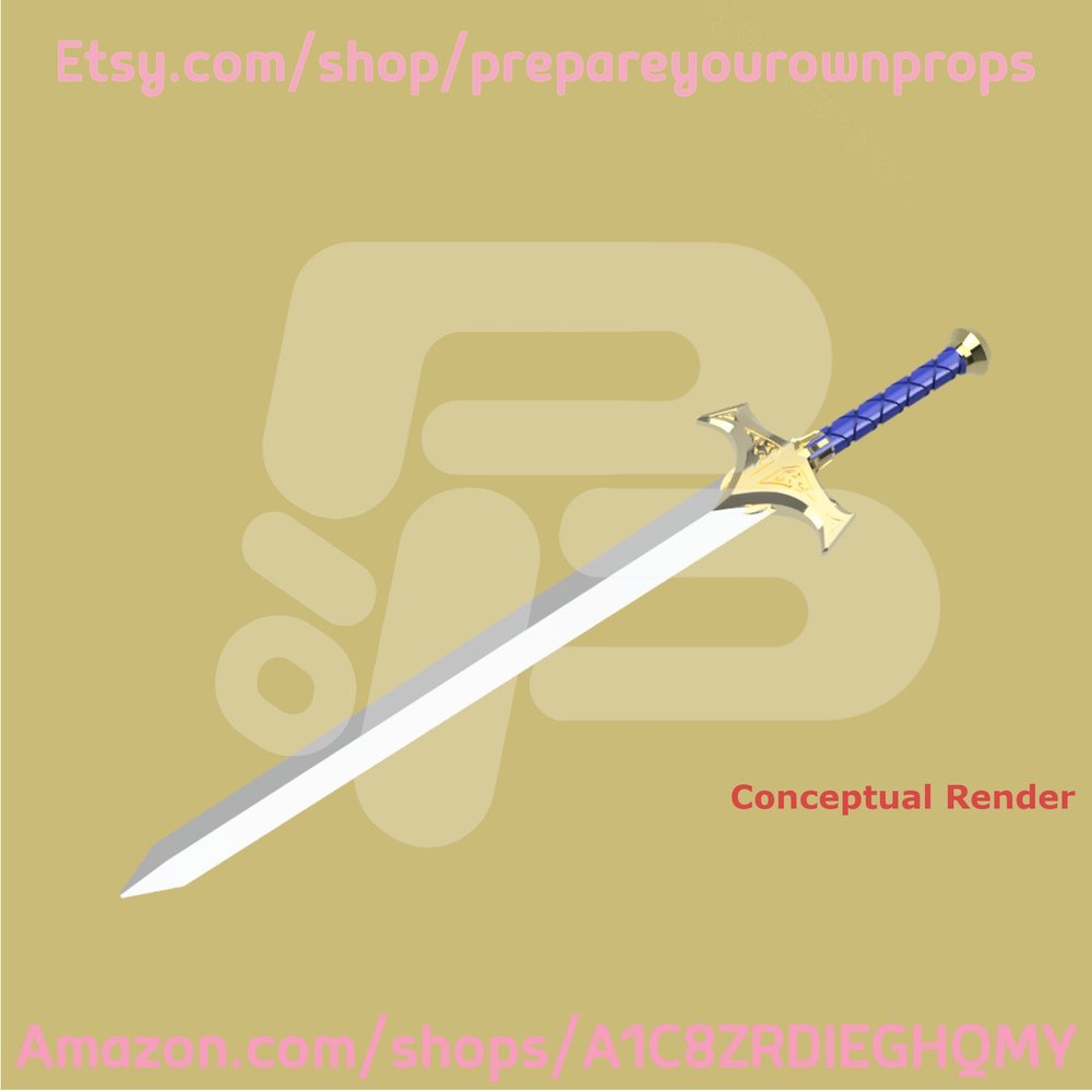 3D Printed Juan Ark Sword kit