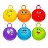 diverse WU047434, Children's Bouncy Ball, 46 cm, with Faces, Children's Bouncy Ball, Jumping Ball, Laugh Face Bouncy Ball, Not Only Fun, Trains at the Same Time view 1