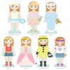 Wooden Magnetic Dress Up Doll - Elsie view 3