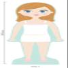 Wooden Magnetic Dress Up Doll - Elsie view 4
