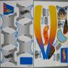 Set Of HOT WHEELS Decals for The Original Big Wheel Spin-Out Racer/Mighty Wheels, Original Replacement Part view 2