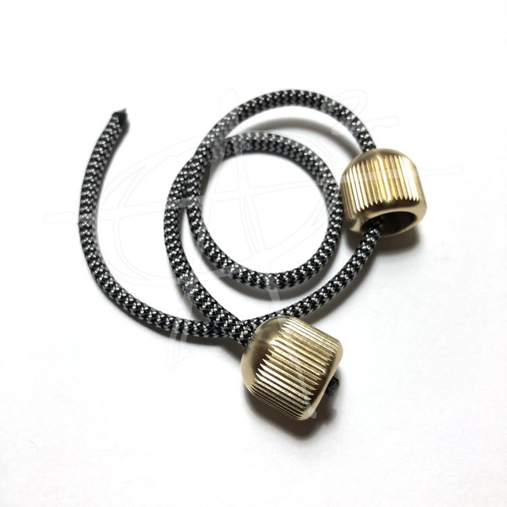 AroundSquare Titan (Heavy Metal) Mini Begleri - Full Range- (Brass Knurled)