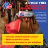 VP Racing Fuels 6205 SEF 4-Cycle Small Engine Fuel, Contains No Oil, Quart (8 Pack) view 2