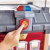 Hape Fire Station Playset| Wooden Dollhouse Kids Toy, Stimulates Key Motor Skills and Promotes Team Play view 3
