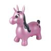 LEXiBOOK Inflatable Jumping Unicorn, for Indoor and Outdoor use, Balance and Motor Skills Development, Hand Pump Included, Safe and Resistant Plastic, Pink, BG050UNI view 1