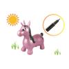 LEXiBOOK Inflatable Jumping Unicorn, for Indoor and Outdoor use, Balance and Motor Skills Development, Hand Pump Included, Safe and Resistant Plastic, Pink, BG050UNI view 4