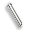 Traxxas 8453 Aluminum 64mm Front GTR Non-Threaded Shock Body, Silver view 1
