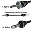 2015-16 Compatible with Maverick 1000 XDS XRS ArmorTech Heavy Duty Front Right CV Axle Stock view 2