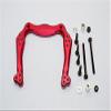 GPM For Traxxas Rustler VXL/Bandit Upgrade Parts Aluminum Front Damper Plate with Graphite Body Post Mount and Delrin Post - 1 Set Red view 1