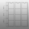 10 Numismatic Prophila Coin Sheets, 12 Pockets up to 44 mm Diameter view 3
