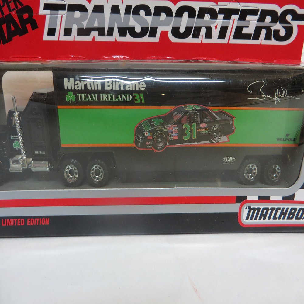 Matchbox Super Star Transporters #31 Martin Birrane Team Ireland