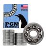 10 (Ten) Fidget Spinner Bearing, 608 Open, Chrome Steel Bearing Balls, 8x22x7, Ball Center Replacement Part Kit view 1