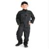 Trendy Apparel Shop Kid's US Law Enforcement Solid Uniform 3pc Set Costume Cap, Jacket, Pants - Black - L view 1