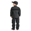 Trendy Apparel Shop Kid's US Law Enforcement Solid Uniform 3pc Set Costume Cap, Jacket, Pants - Black - L view 4