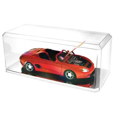 SOURCEONE.ORG Source One Premium Quality Clear Acrylic Display Case Stand (1 Pack, Large)