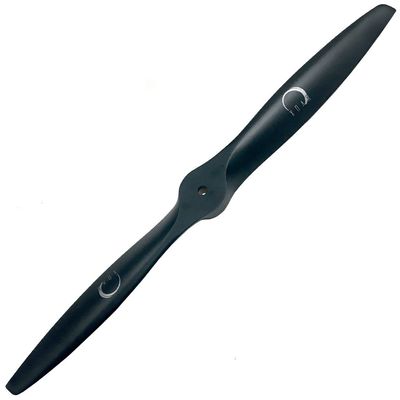 XOAR PJM 16x6 Matte Black The Sword RC Model Airplane Propeller. 16 Inch 2 Blade Painted Wood Prop for Gas Engines