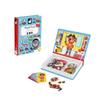 Janod - MagnetiBook 45 pc Magnetic Boys Costumes Dress Up Game - Travel Entertainment - Encourages Imaginative Play - Boosts Creativity and Confidence - Enhances Fine Motor Skills view 1