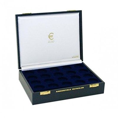 Schaubek 20-Euro Coin Cassette Germany for 60 Coins Without Capsules - 60 Spaces on 3 Trays