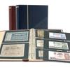 Schaubek Bank Note Album Diplomat, incl. 20 Stock Sheets fo-102 Blue view 1