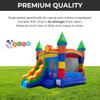 Pogo Inflatable Bounce House with Inflatable Water Slide for Kids, Backyard Commercial Castle Outdoor Playhouse Bouncer with Water Slide, Includes Blower, Anchor Stakes & Storage Bag, 18 x 12 x 14.5 view 4