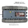 1/16 2.4ghz Remote Control German Tiger I Gray Color Tank Adults Model Toy(Upgraded/Metal Road Wheel & Tracks & Sprocket Wheel & Idle Wheel)(Steel Gear Gearbox)(5000mah Nimh Battery)(Airsoft) view 3