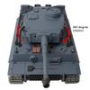 1/16 2.4ghz Remote Control German Tiger I Gray Color Tank Adults Model Toy(Upgraded/Metal Road Wheel & Tracks & Sprocket Wheel & Idle Wheel)(Steel Gear Gearbox)(5000mah Nimh Battery)(Airsoft) view 4