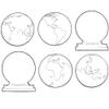Fun Express Cyo Globe Craft Kit - VBS Vacation Bible School Supplies/Decor - 12 Pieces - Educational and Learning Activities for Kids view 2
