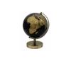 Lesser & Pavey Vintage Rotating Gold and Black World Globe with Metal Stand, h27cm view 1