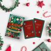 Gift Republic Christmas Trivia Cards Pocket-Sized Quiz Cards with Xmas Themed Questions. Portable Travel Game. Secret Santa or Stocking Stuffer Gift Idea. Family Fun view 2