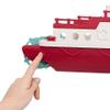 Battat  Wonder Wheels  Pool and Bath Toys for Babies, Toddlers  Floating Toy Boat for Water Play  Recyclable Materials  Ferry Boat  1 Year + view 2