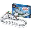 CDX Blocks: Little Dipper - 324 Pcs, Building Brick Set, Gravity Powered Roller Coaster Model, Promotes STEM Learning view 1