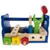 BestPysanky 21 Pieces Construction Building Tools in Wooden Toolbox view 2