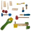 BestPysanky 21 Pieces Construction Building Tools in Wooden Toolbox view 4