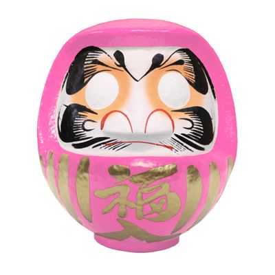  Daruma Fuku Daruma No. 10 Pink [Business Prosperity/Company Fortune Prosperity] 11.0 x 10.2 x 11.8 inches (28 x 26 x 30 cm) HKDM-10-PK-13