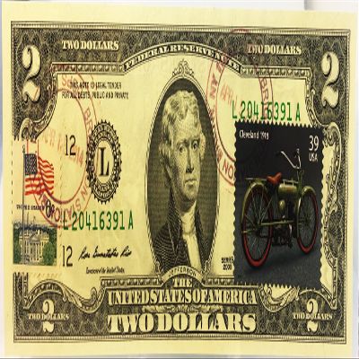 $2 Collectible Uncirculated Banknote