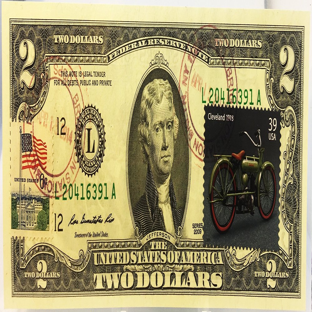 $2 Collectible Uncirculated Banknote