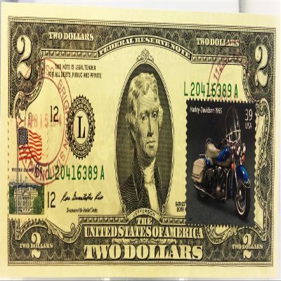 $2 Collectible Uncirculated Banknote
