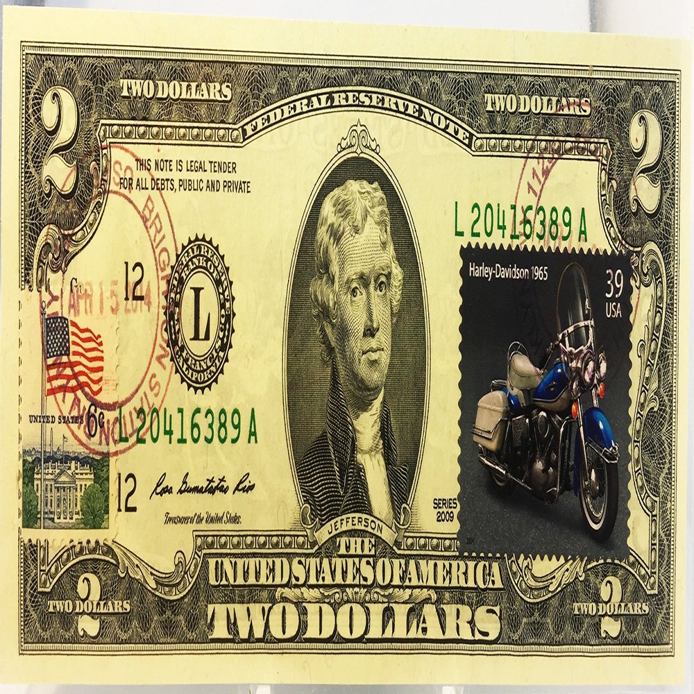 $2 Collectible Uncirculated Banknote