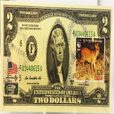 $2 Collectible Uncirculated Banknote