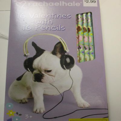 16 Valentines & Pencils (Puppies & Kittens)