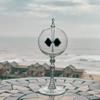 Large Transparent Solar Power Crookes Radiometer Sun Light Energy Spinning Vanes Windmill Gift Home view 4