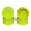DE Racing Speedline Buggy Wheels-Assoc B6/Kyosho RB6/Front/Yellow/4pc SB4AFY view 1
