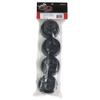 DE Racing Trinidad SC Wheels-Assoc SC5M- SC10-ProSC/Black/4pcs TS4A4B view 1